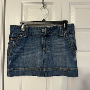 Women’s Old Navy Ultra Low Waist Jean Skirt